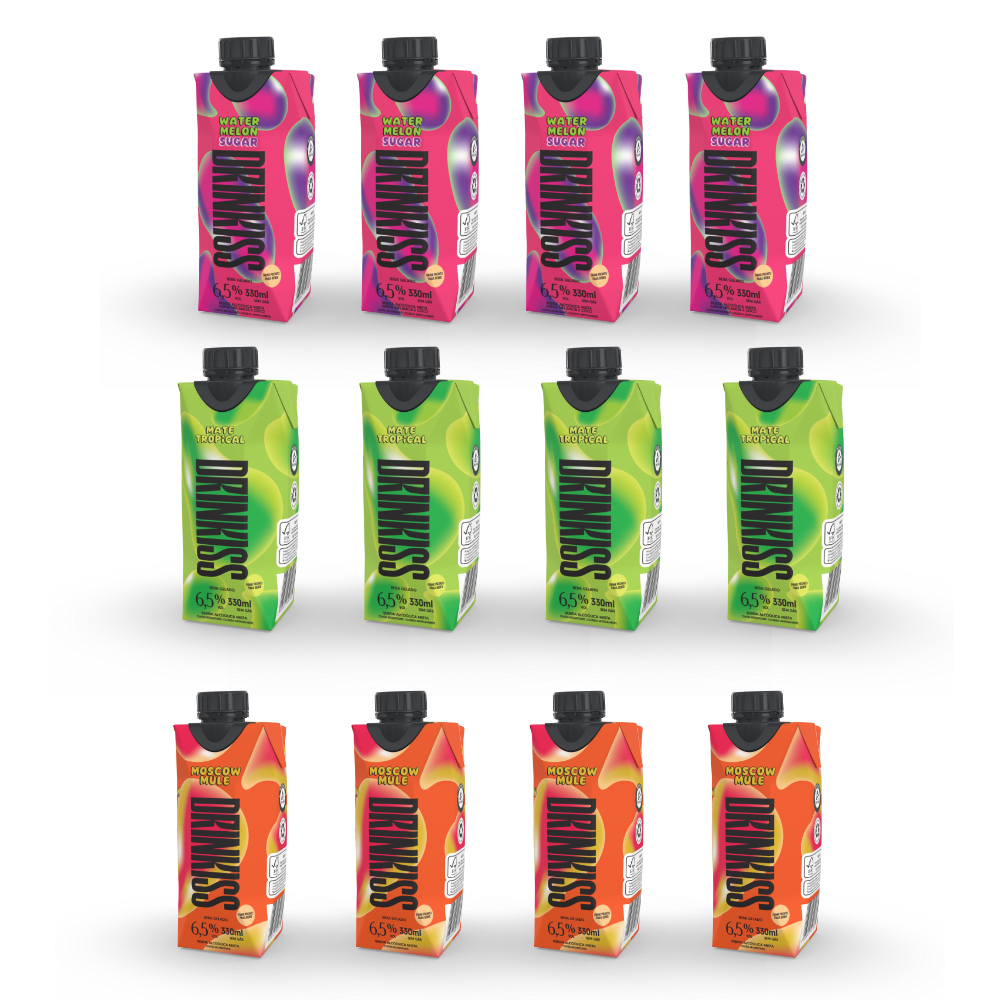 Moscow Mule + Mate Tropical + Water Melon Sugar - 330 ml