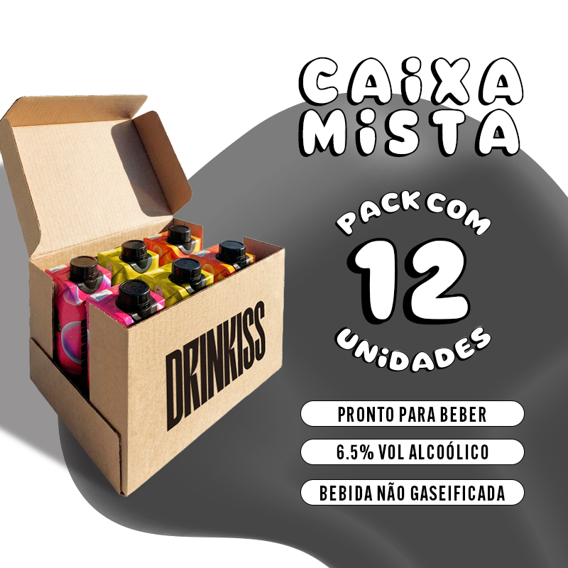 Caixa Mista - 330 ml :: Caipi Maracujá, Moscow Mule e Watermelon Sugar
