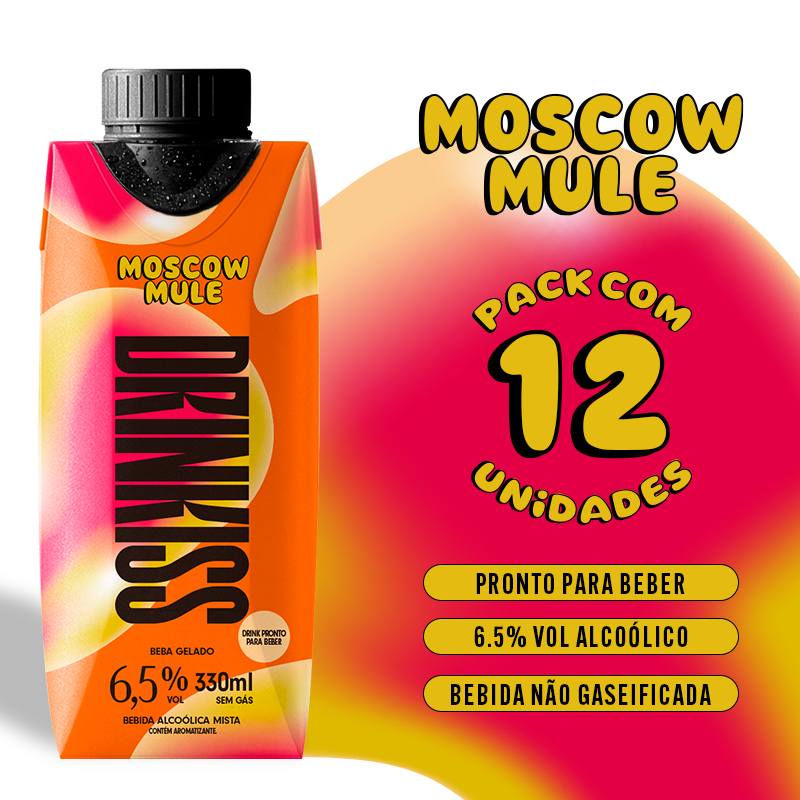 Moscow Mule - 330 ml :: Gengibre, Limão e Vodka