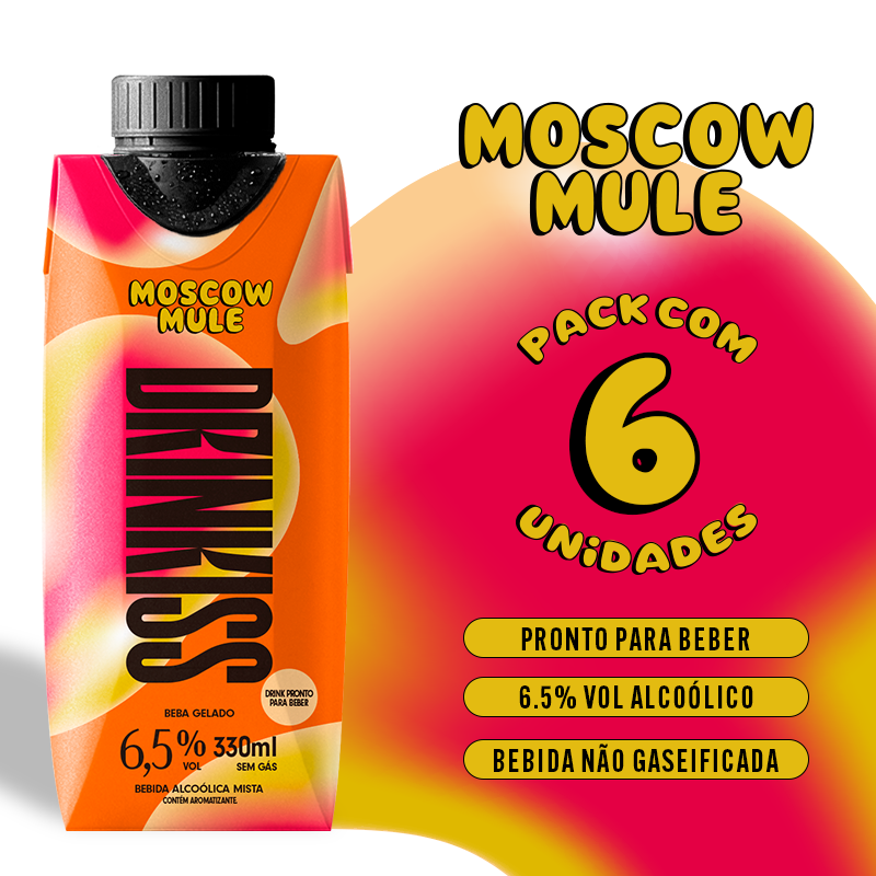 Moscow Mule - 330 ml :: Gengibre, Limão e Vodka