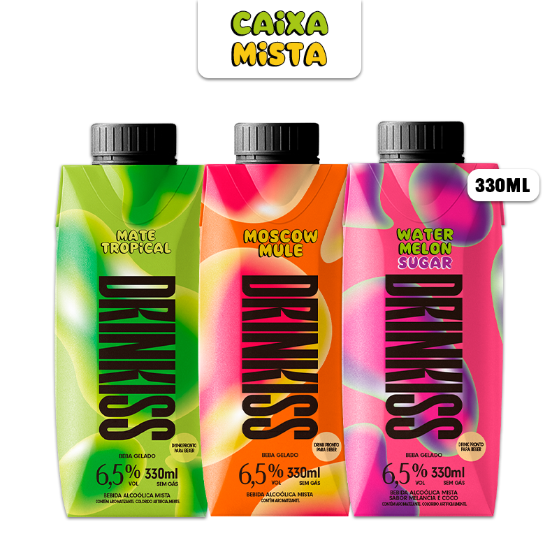 Moscow Mule + Mate Tropical + Water Melon Sugar - 330 ml