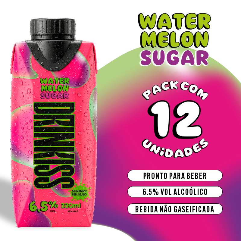 Watermelon Sugar - 330 ml :: Melancia e Vodka