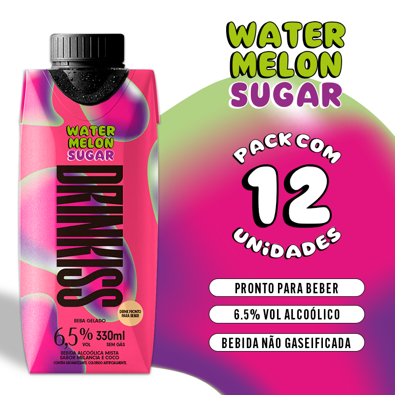 Watermelon Sugar - 330 ml :: Melancia e Vodka