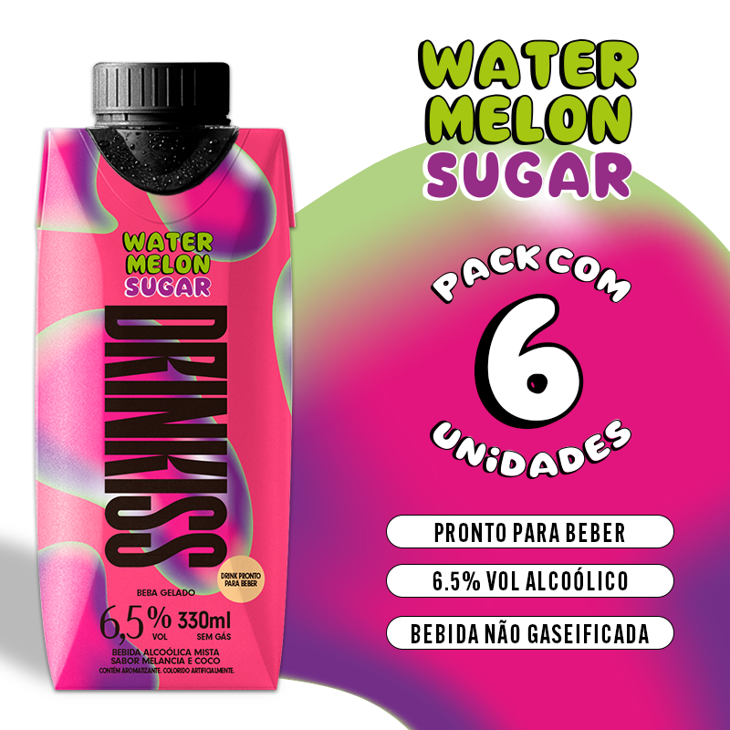 Watermelon Sugar - 330 ml :: Melancia e Vodka